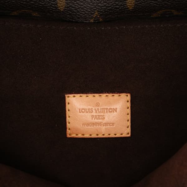 Pre-owned Louis Vuitton Monogram Pochette Metis Brown