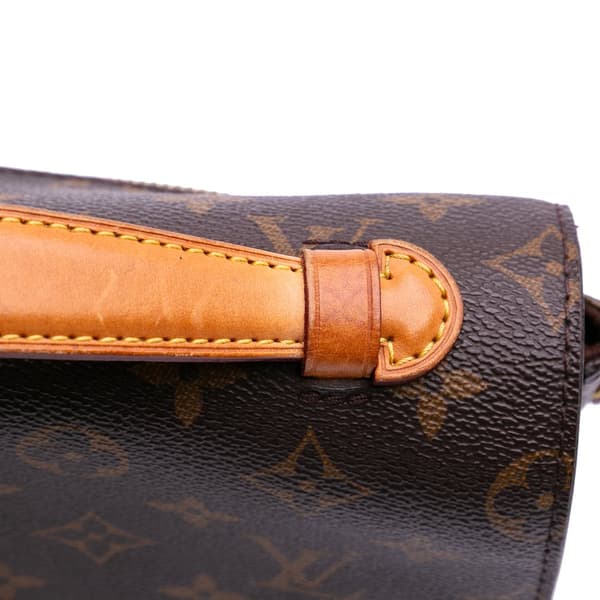 Pre-owned Louis Vuitton Monogram Pochette Metis Brown