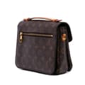 Miniatyrbild 2 av 10: Pre-owned Louis Vuitton Monogram Pochette Metis Brown