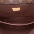 Miniatyrbild 4 av 10: Pre-owned Louis Vuitton Monogram Pochette Metis Brown