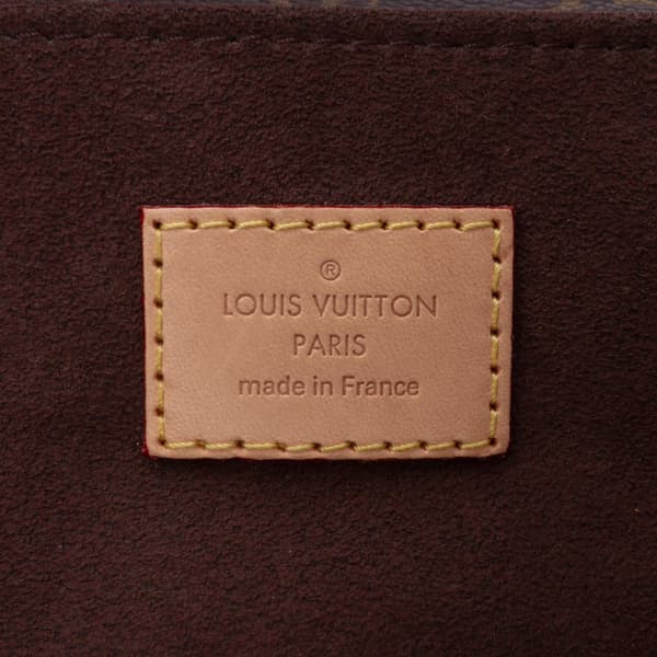 Pre-owned Louis Vuitton Monogram Pochette Metis Brown