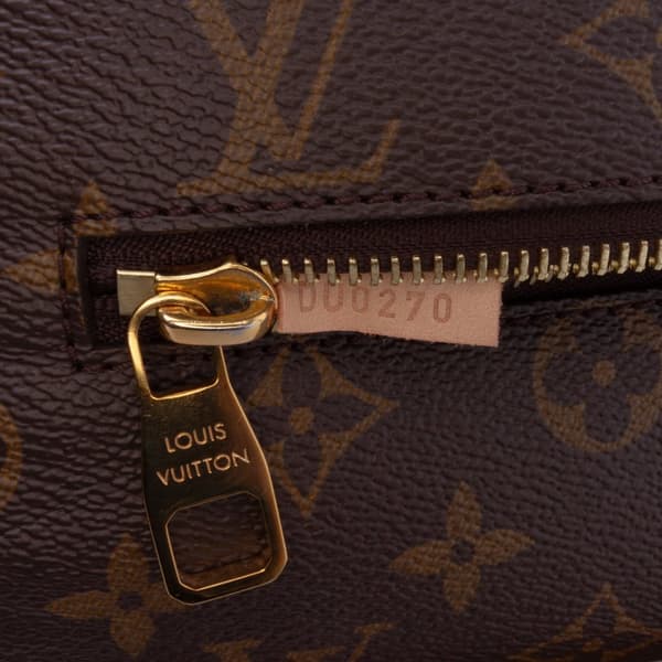 Pre-owned Louis Vuitton Monogram Pochette Metis Brown
