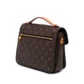 Miniatyrbild 2 av 10: Pre-owned Louis Vuitton Monogram Pochette Metis Brown