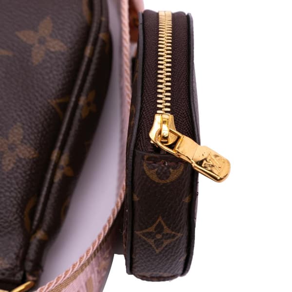 Pre-owned Louis Vuitton Monogram Multi Pochette Accessoires Brown