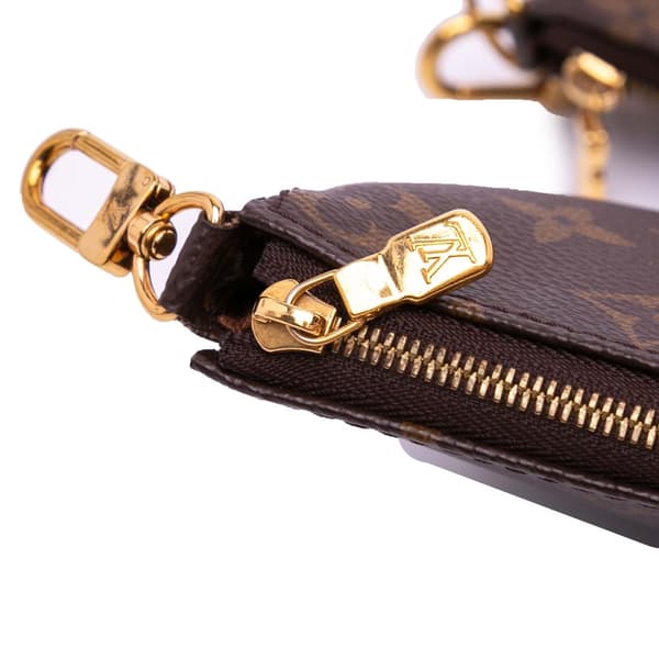 Pre-owned Louis Vuitton Monogram Multi Pochette Accessoires Brown