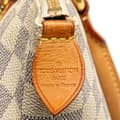Miniatyrbild 5 av 10: Pre-owned Louis Vuitton Damier Azur Saleya PM White