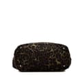 Miniatyrbilde 3 av 10: Pre-owned Prada Tessuto Leopard Print Reversible Satchel Brown