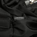 Miniatyrbilde 6 av 10: Pre-owned Prada Tessuto Leopard Print Reversible Satchel Brown