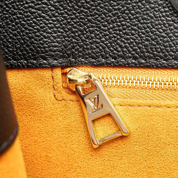 Pre-owned Louis Vuitton Monogram Empreinte Onthego GM Black