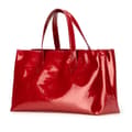 Miniatyrbild 2 av 10: Pre-owned Louis Vuitton Monogram Vernis Wilshire PM Red