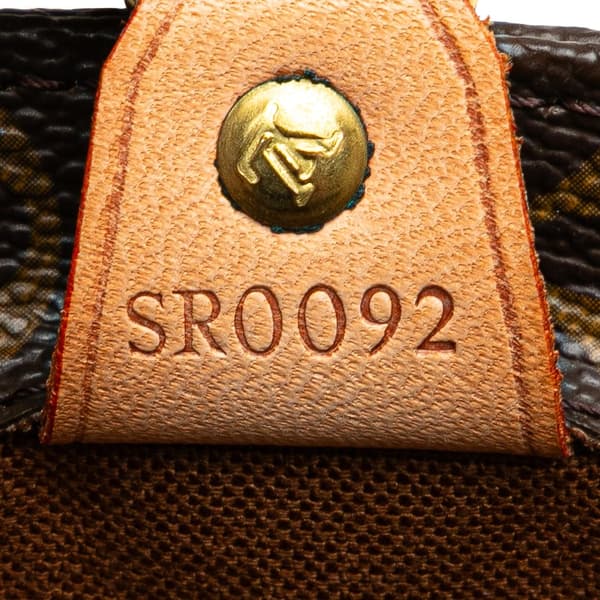 Pre-owned Louis Vuitton Monogram Vavin PM Brown