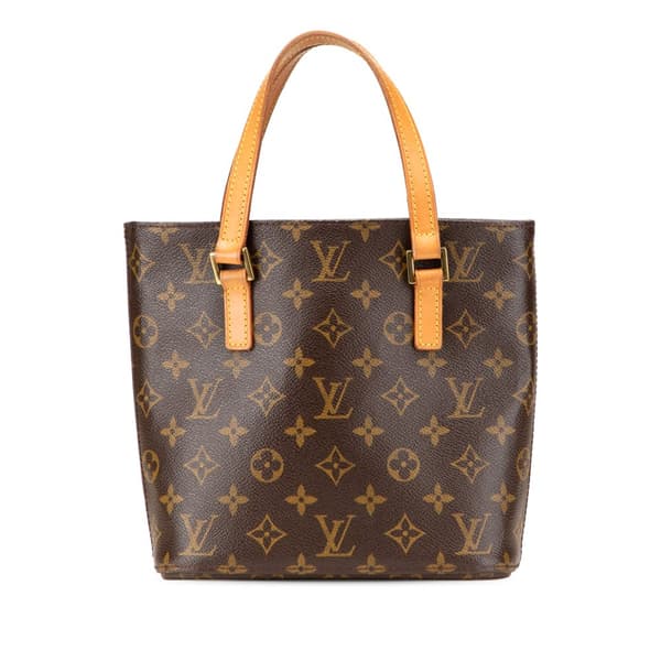 Pre-owned Louis Vuitton Monogram Vavin PM Brown
