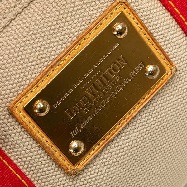 Pre-owned Louis Vuitton Antigua Cabas PM Brown