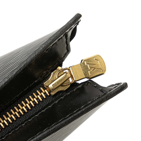 Pre-owned Louis Vuitton Epi Saint Jacques PM Short Strap Black