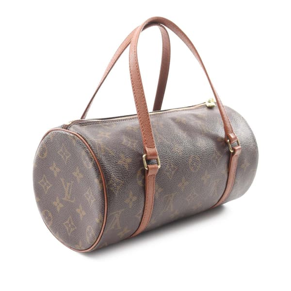 Pre-owned Louis Vuitton Monogram Papillon 26 Brown