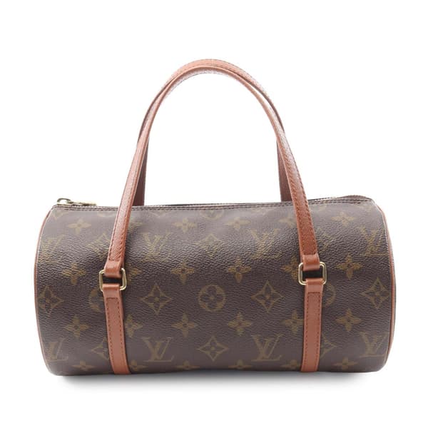 Pre-owned Louis Vuitton Monogram Papillon 26 Brown