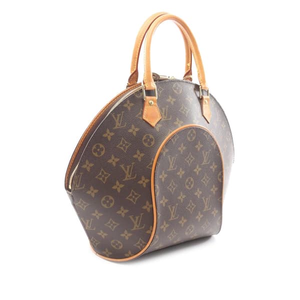 Pre-owned Louis Vuitton Monogram Ellipse MM Brown