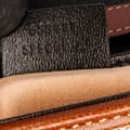 Pikkukuva 5 / 8: Pre-owned Gucci Mini GG Supreme and Calfskin Padlock Flap Pocket Satchel Brown