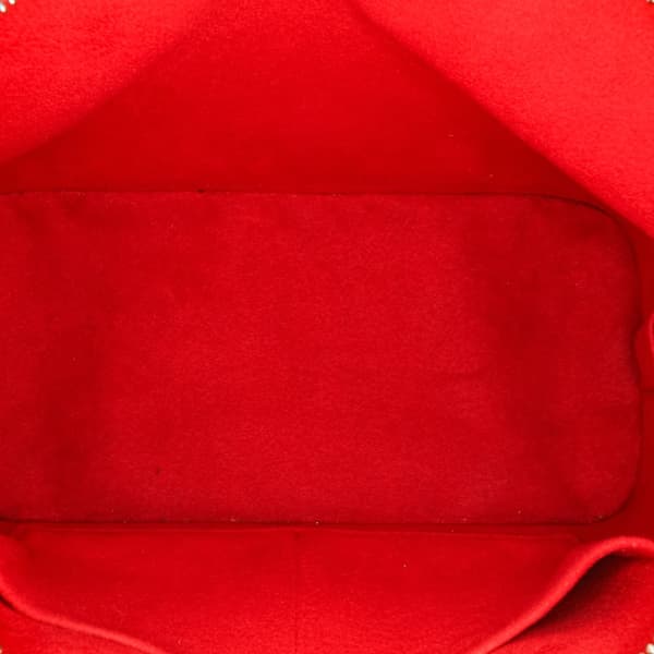 Pre-owned Louis Vuitton Epi Alma PM Red