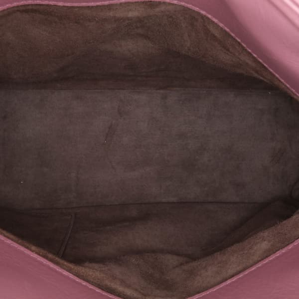 Pre-owned Bottega Veneta Small Nappa Intrecciato Roma Satchel Pink