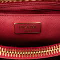 Miniatyrbilde 7 av 10: Pre-owned Prada Medium Saffiano Lux Open Promenade Satchel Pink