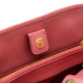 Miniatyrbilde 10 av 10: Pre-owned Prada Medium Saffiano Lux Open Promenade Satchel Pink