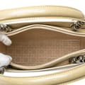 Miniatyrbilde 4 av 10: Pre-owned Dior Patent Malice Pearl Satchel Brown