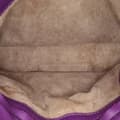 Miniatyrbild 6 av 10: Pre-owned Bottega Veneta Nappa Intrecciato Napoli Satchel Purple