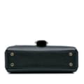 Miniatyrbilde 3 av 10: Pre-owned Gucci Small Dollar Calf Interlocking G Satchel Black