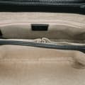 Miniatyrbilde 4 av 10: Pre-owned Gucci Small Dollar Calf Interlocking G Satchel Black