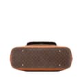 Miniatyrbild 3 av 8: Pre-owned Celine Macadam Coated Canvas Dome Top Handle Bag Brown