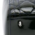 Pikkukuva 8 / 9: Pre-owned Dior Medium Patent Cannage Lady Dior Black