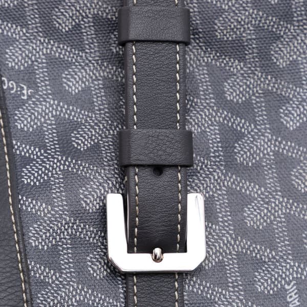 Pre-owned Goyard Goyardine Voltaire Gray