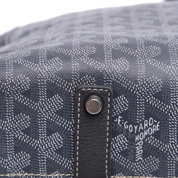 Pre-owned Goyard Goyardine Voltaire Gray