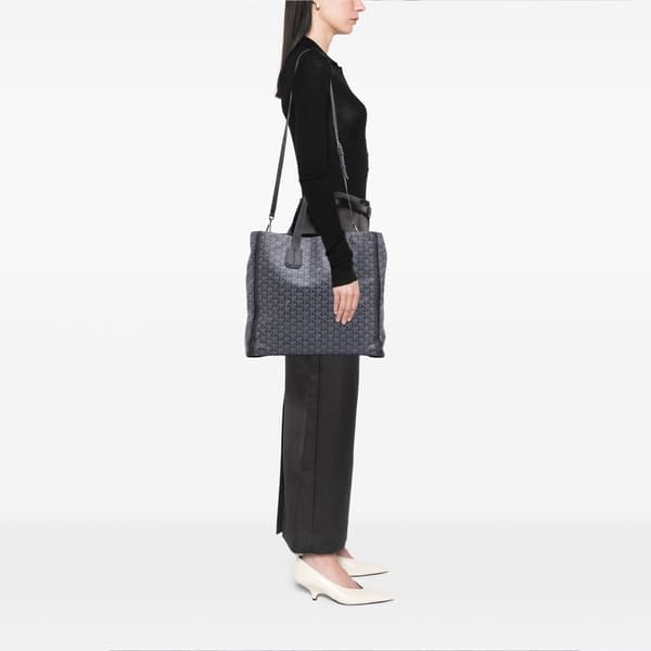 Pre-owned Goyard Goyardine Voltaire Gray