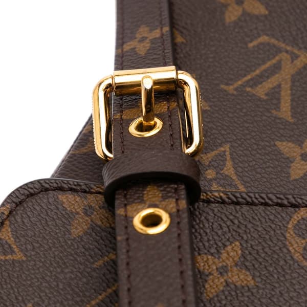 Pre-owned Louis Vuitton Monogram Pochette Metis Brown
