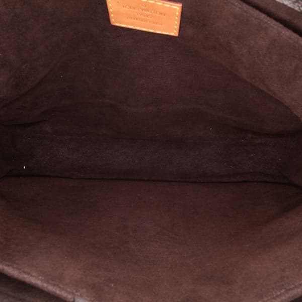Pre-owned Louis Vuitton Monogram Pochette Metis Brown