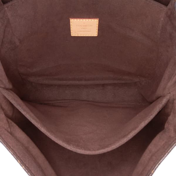 Pre-owned Louis Vuitton Monogram Pochette Metis Brown