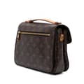 Miniatyrbillede 2 af 9: Pre-owned Louis Vuitton Monogram Pochette Metis Brown