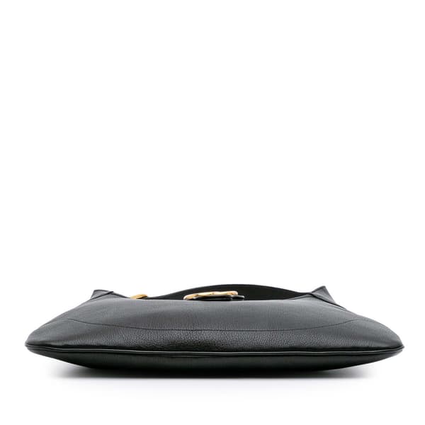 Pre-owned Gucci Medium Leather Aphrodite Satchel Black