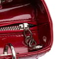 Miniatyrbilde 7 av 10: Pre-owned Dior Medium Patent Cannage Lady Dior Red