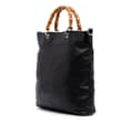 Pikkukuva 2 / 10: Pre-owned Gucci Tall Leather Bamboo Shopper Tote Black