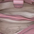 Miniatyrbild 4 av 10: Pre-owned Gucci Medium Calfskin Bamboo Shopper Satchel Pink