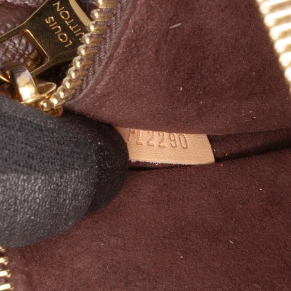 Pre-owned Louis Vuitton Monogram Pochette Metis Brown