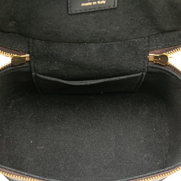 Pre-owned Louis Vuitton Monogram Reverse Vanity PM Brown