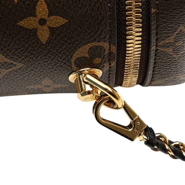 Pre-owned Louis Vuitton Monogram Reverse Vanity PM Brown