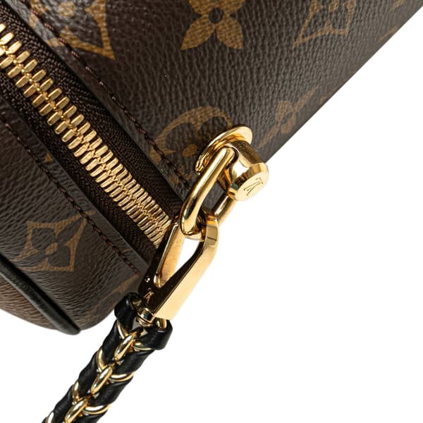 Pre-owned Louis Vuitton Monogram Reverse Vanity PM Brown