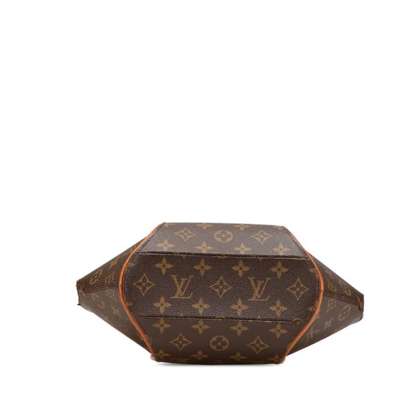 Pre-owned Louis Vuitton Monogram Ellipse PM Brown