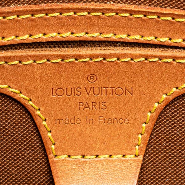 Pre-owned Louis Vuitton Monogram Ellipse PM Brown