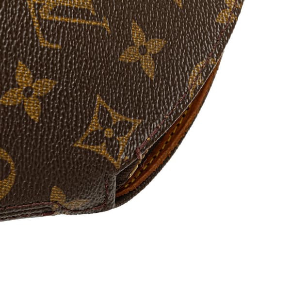 Pre-owned Louis Vuitton Monogram Ellipse PM Brown